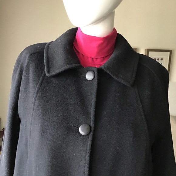 London Fog %100 wool long coat - Picture 3 of 16